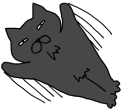 Yasagure cats sticker #5592226