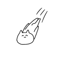 The cat riding the bike sticker #5592411