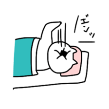 The cat riding the bike sticker #5592416