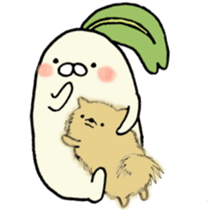 Poyo Taro and Mei-chan sticker #5592580