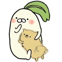 Poyo Taro and Mei-chan sticker #5592580