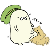 Poyo Taro and Mei-chan sticker #5592581