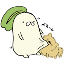 Poyo Taro and Mei-chan sticker #5592581