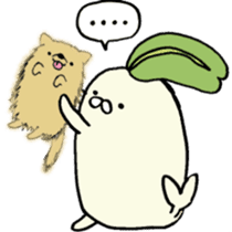 Poyo Taro and Mei-chan sticker #5592582