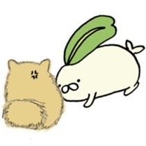 Poyo Taro and Mei-chan sticker #5592583