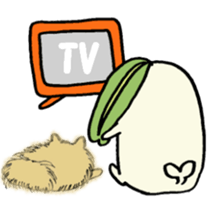 Poyo Taro and Mei-chan sticker #5592584