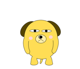 Sullen dog sticker #5592684