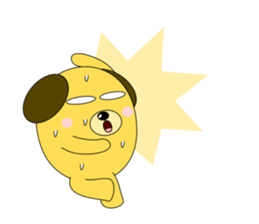 Sullen dog sticker #5592685