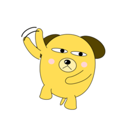 Sullen dog sticker #5592687