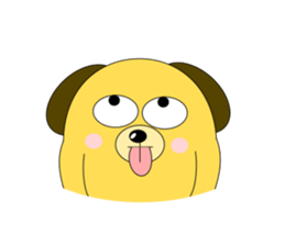 Sullen dog sticker #5592688