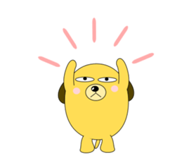 Sullen dog sticker #5592693