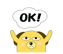 Sullen dog sticker #5592703