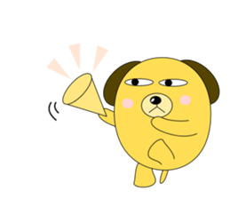 Sullen dog sticker #5592705