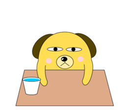 Sullen dog sticker #5592706