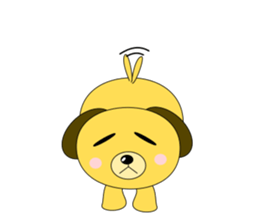 Sullen dog sticker #5592707