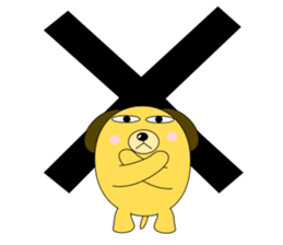 Sullen dog sticker #5592713