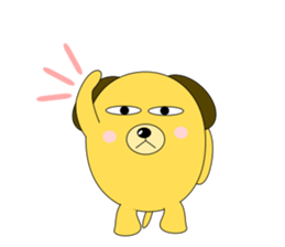 Sullen dog sticker #5592714