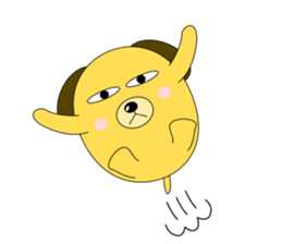 Sullen dog sticker #5592716