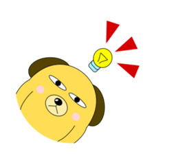 Sullen dog sticker #5592720