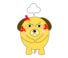 Sullen dog sticker #5592721