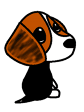 vickie of the beagle sticker #5593404