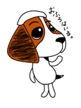 vickie of the beagle sticker #5593405