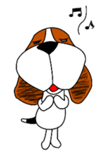 vickie of the beagle sticker #5593414