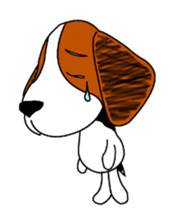 vickie of the beagle sticker #5593416