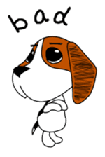 vickie of the beagle sticker #5593417