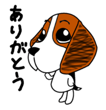 vickie of the beagle sticker #5593426