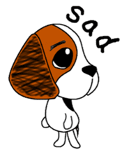 vickie of the beagle sticker #5593430