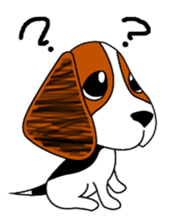 vickie of the beagle sticker #5593431