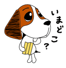 vickie of the beagle sticker #5593437