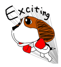 vickie of the beagle sticker #5593443
