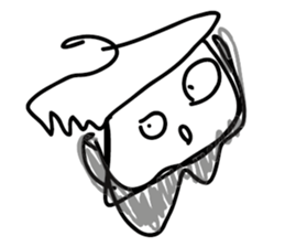 Mood Face vol.07 (Black White) sticker #5593604