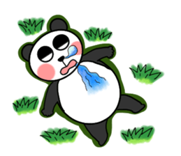 very cute panda 1 sticker #5594447
