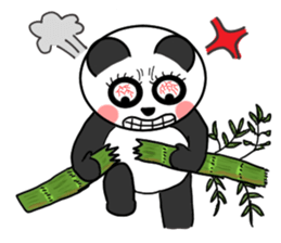very cute panda 1 sticker #5594448