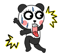 very cute panda 1 sticker #5594450