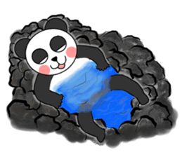 very cute panda 1 sticker #5594455