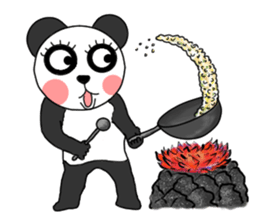 very cute panda 1 sticker #5594456