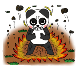 very cute panda 1 sticker #5594463