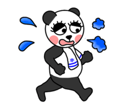 very cute panda 1 sticker #5594469