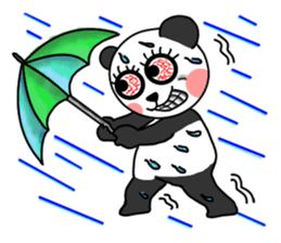 very cute panda 1 sticker #5594473