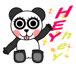very cute panda 1 sticker #5594476