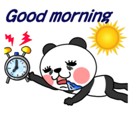 very cute panda 1 sticker #5594481