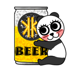 very cute panda 1 sticker #5594482
