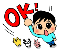 Child Sticker : Boy sticker #5595088