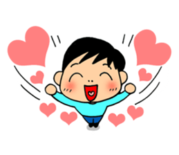 Child Sticker : Boy sticker #5595096