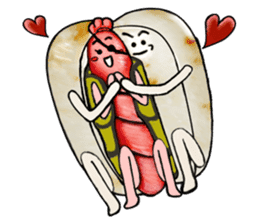 Taiwanese Rice-Dog<Yummy Food in Taiwan> sticker #5595246