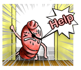 Taiwanese Rice-Dog<Yummy Food in Taiwan> sticker #5595251